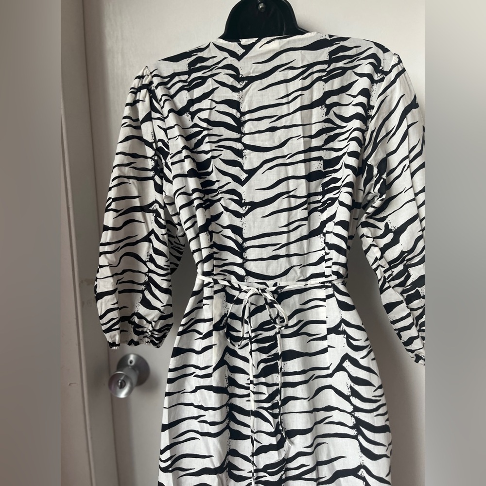 RIXO Noleen animal print cotton Dress size XS - Picture 11 of 14